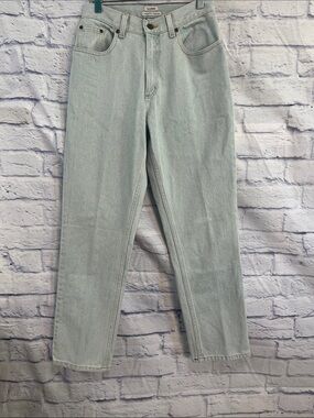 LL Bean Original Fit Relaxed Mom Jeans Light Wash High Waist Size 4